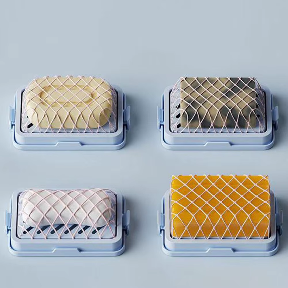 Boîte à savon en maille élastique