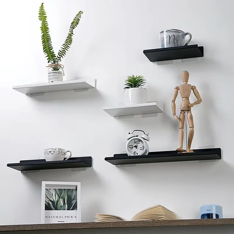 Étagères flottantes sur le mur sans perceuse