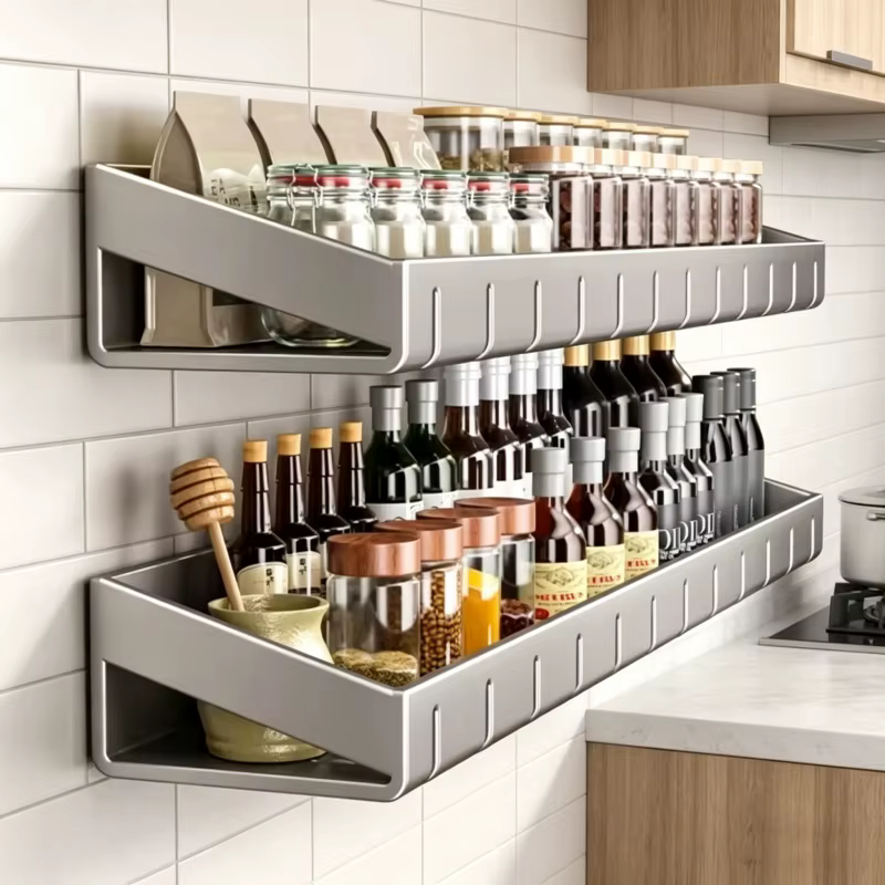 Étagère murale suspendue pour rangement de cuisine