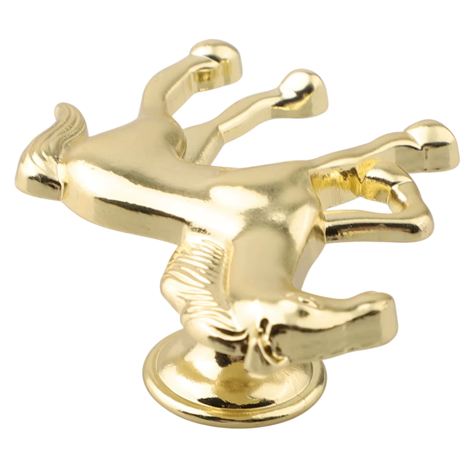 Poignée de meuble en forme de cheval, poignées antique or et argent pour armoires, placards, tiroirs, poignées de tiroir et de garde-robe en alliage de zinc