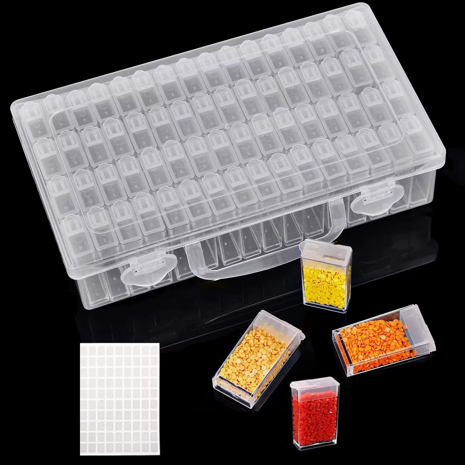 Boîtes de rangement pour peinture au diamant