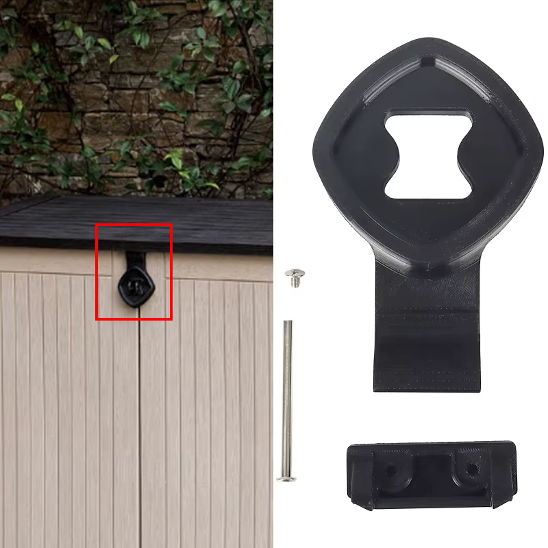 Charnière de remplacement pour armoire de rangement extérieure Keter Store It Out W26H